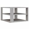 vidaXL Coffee Table Grey Sonoma Engineered Wood Small Coffee Table