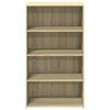 vidaXL Highboard Sonoma oak Engineered wood Standard Storage