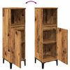 vidaXL Bathroom Cabinet Old wood Engineered wood, metal Fits bathrooms