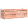 vidaXL Garden Planter Wood Solid Douglas wood Large Durable