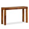 vidaXL Console Table Solid Acacia Wood 47.2"x13.8"x29.5"