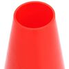 vidaXL Reflective Traffic Cones 4 pcs Red and White 19.7 "