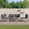 vidaXL Garden Lounge Set Anthracite