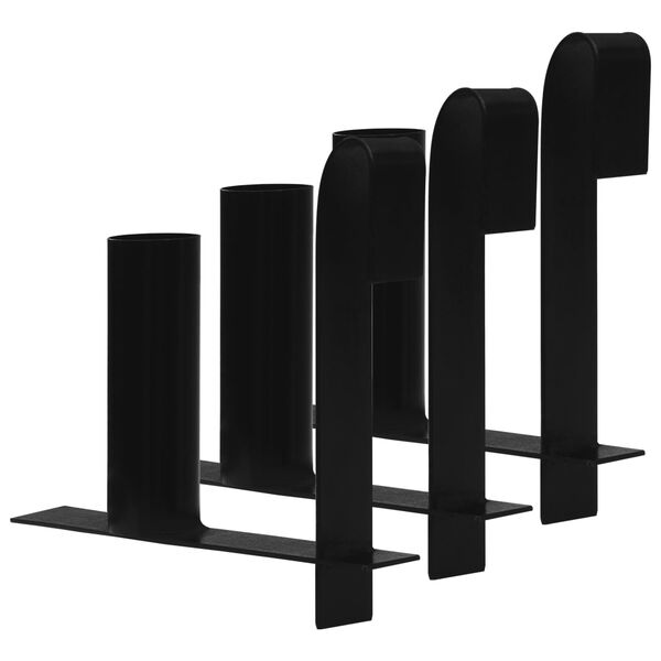 vidaXL Dispensers for Privacy Fence Strips 3 pcs Steel