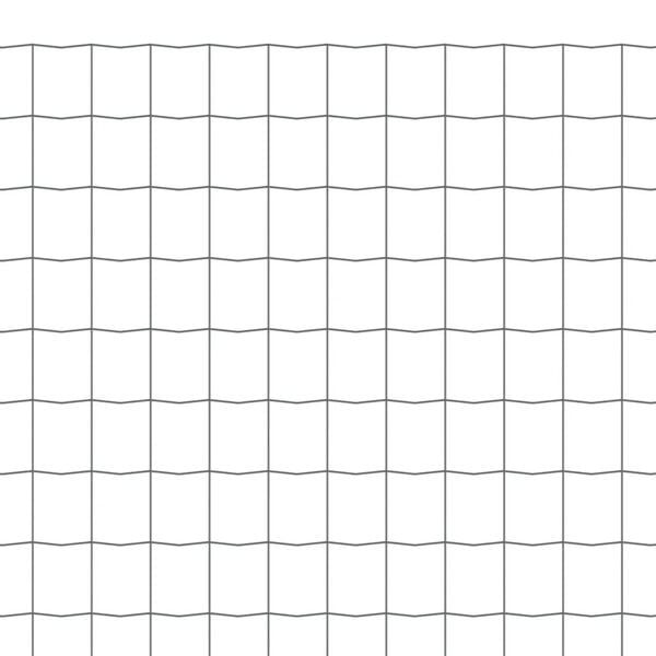 vidaXL Euro Fence Steel 32.8x3.3' Grey