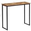 vidaXL Console Table Natural wood Solid Reclaimed Teak Medium Durable