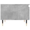 vidaXL Coffee Table Set of 2 Concrete Grey Engineered wood, Metal