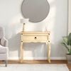 vidaXL Console Table Honey wax finish