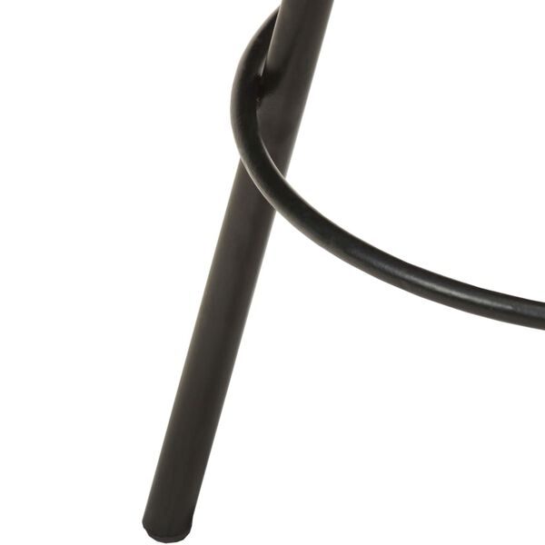 vidaXL Bar Stool Set of 4 Brown and Black