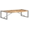 vidaXL Coffee Table 55.1"x27.6"x15.7" Rough Mango Wood