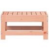 vidaXL Garden Footstool Natural Douglas Wood Solid Douglas Wood Medium