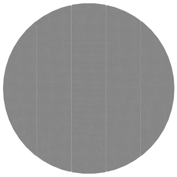 vidaXL Pool Ground Cloth Light Grey &Oslash; 216.5" Polyester geotextile