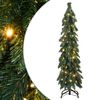 vidaXL Fake Christmas Tree Green PVC Medium Decorative Features