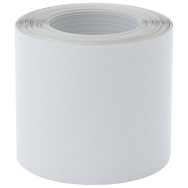 vidaXL Patio Privacy Screens 10 pcs Light Grey 99.4x7.5" PVC