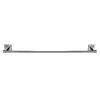 Kleine Wolke Towel Rack Silver Metal Standard Wall Mounting Towel Rack