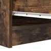 vidaXL Sideboard Smoked Oak Engineered Wood 39.4x13.8x29.9 in Sideboard