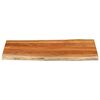 vidaXL Table Top 47.2"x23.6"x1" Rectangular&nbsp;Solid Wood Acacia Live Edge