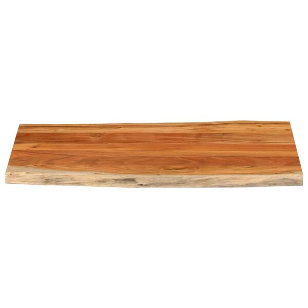 vidaXL Table Top 47.2"x23.6"x1" Rectangular&nbsp;Solid Wood Acacia Live Edge