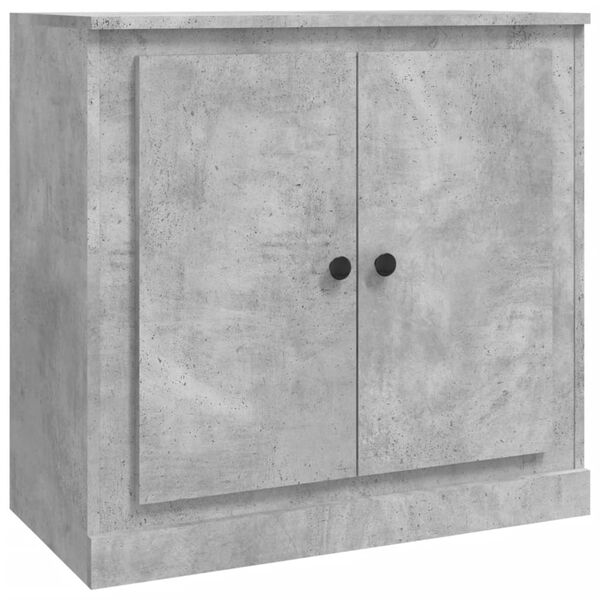 vidaXL Sideboard Concrete Grey Engineered Wood Medium Sideboard