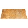 vidaXL Table Top Live Edge 43.3"x31.5"x1.5" Solid Wood Mango