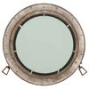 vidaXL&nbsp;Porthole Mirror&nbsp;Wall Hanging&nbsp;&Oslash;19.7"&nbsp;Aluminum and Glass