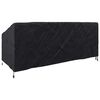 vidaXL Garden Bench Cover Black 220 x 100 x 89 cm 420D oxford fabric