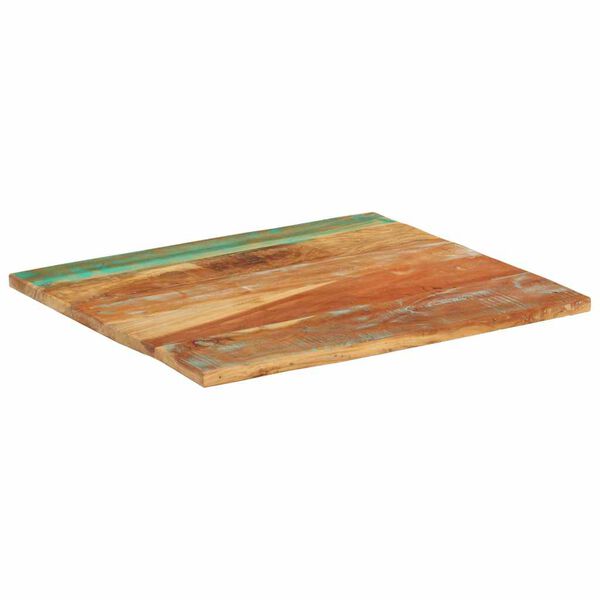 vidaXL Table Top Various wood tones Solid reclaimed wood 27.6 x 31.5 in
