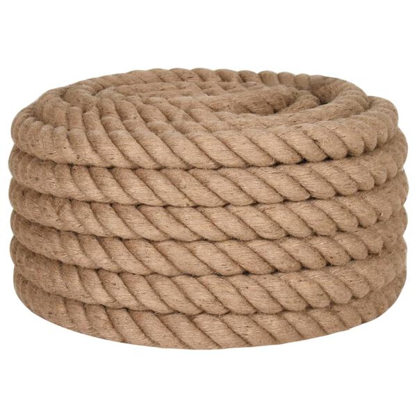 vidaXL Jute Rope 32.8 ' Long 1.42 " Thick