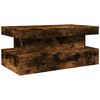 vidaXL Coffee Table Smoked Oak Engineered Wood Coffee Table Rectangular