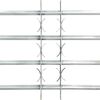 vidaXL Adjustable Security Grilles for Windows 2 pcs 39.4"-59.1"
