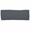 vidaXL Cushion Anthracite 43.31 x 15.75 x 3.15 in Oxford Fabric
