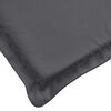 vidaXL Sun Lounger Cushion Anthracite Oxford fabric 78.7x19.7x1.2 in