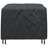 vidaXL Furniture Cover Plain Black 39.37 x 39.37 x 27.56 in 600D