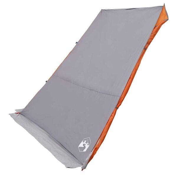 vidaXL Tailgate Tent Grey and Orange 74.80 x 59.06 x 72.83 in Taffeta