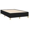 vidaXL Box Spring Bed with Mattress Black, White