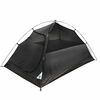 vidaXL Camping Tent Dome 3-Person White Blackout Fabric Waterproof