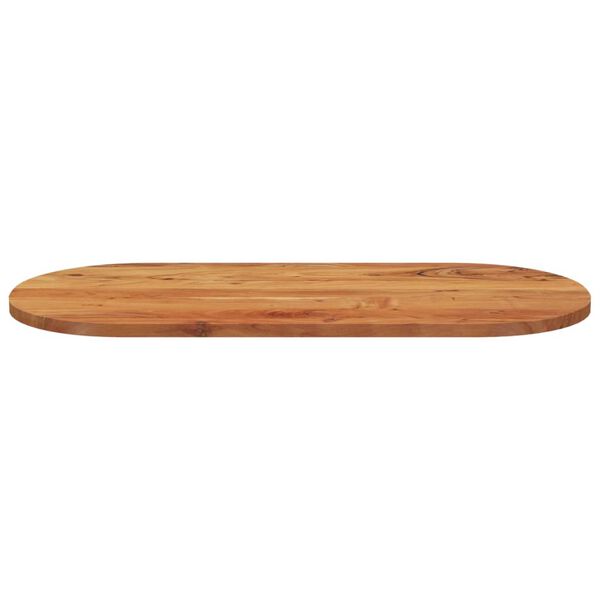 vidaXL Table Top Natural Wood Solid Acacia Wood 43.3x19.7 in Durable