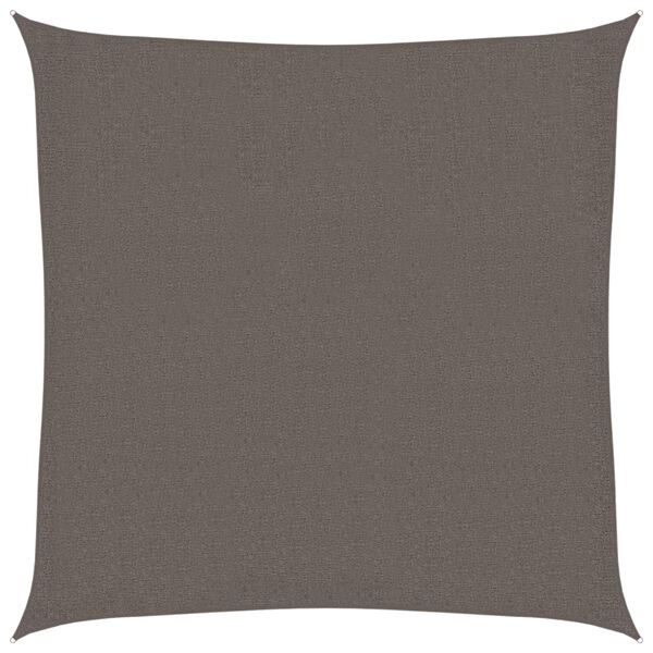 vidaXL Sunshade Sail 1.75 oz/ft² Anthracite 9.8x9.8' HDPE