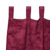 vidaXL Velvet Curtains 2 pcs Wine red 96.46 x 55.12 in Velvet