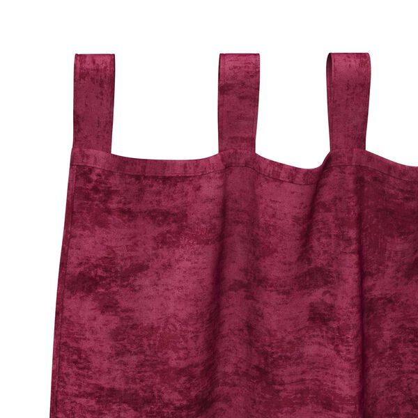 vidaXL Velvet Curtains 2 pcs Wine red 96.46 x 55.12 in Velvet