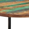 vidaXL Dining Table Multicolor Solid reclaimed wood Medium Sleek
