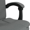 vidaXL Reclining Office Chair Dark Gray