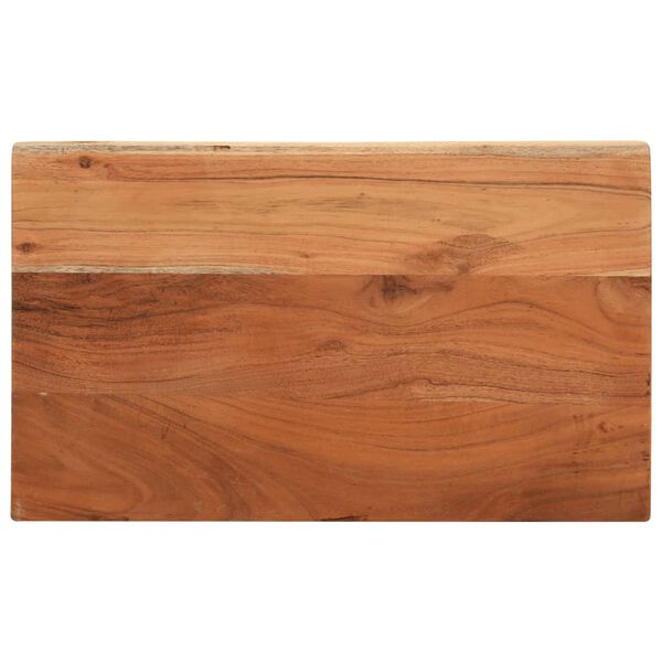 vidaXL Table Top Varies Solid acacia wood 15.7 x 7.9 in Durable