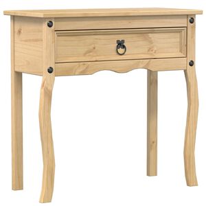 vidaXL Console Table Honey wax finish