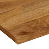 vidaXL Table Top Natural Mango Wood Solid Mango Wood Medium Durable