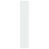 vidaXL Storage Cabinet White 27.6"x16.7"x88.6" Engineered Wood