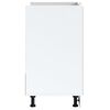 vidaXL Sink Base Cabinet High gloss white Engineered wood Medium