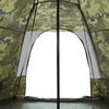 vidaXL Family Tent Tipi 6-Person Camouflage Waterproof