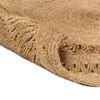 vidaXL Area Rug Natural Jute 100% Jute 47.2 in diameter
