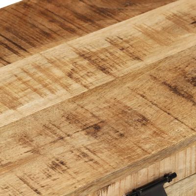 Close-up of wood grain on trunk lid